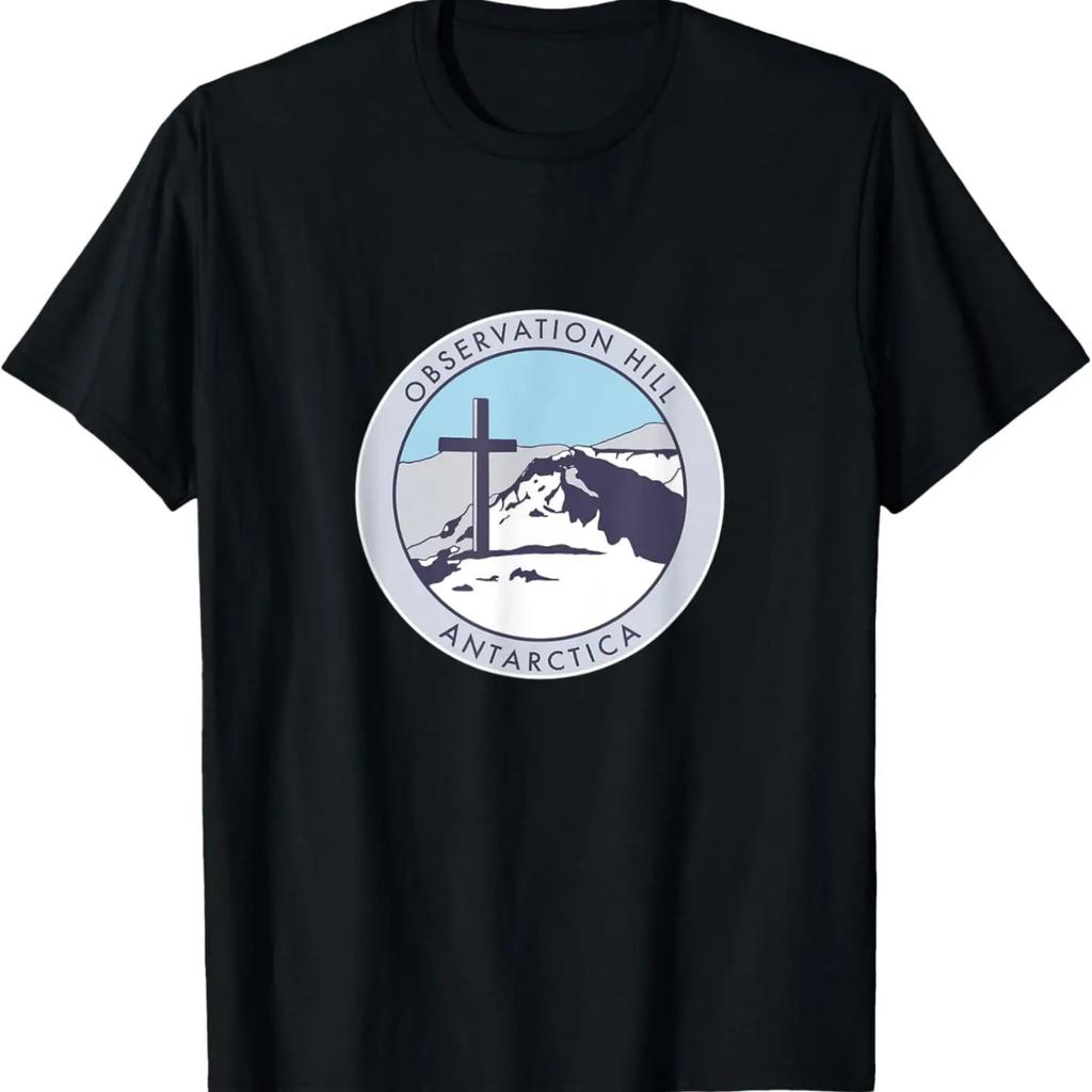 Herren Antarctica McMurdo Station, Observation Hill, Antarktis T-Shirt