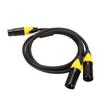 3-піновий XLR-розгалужувач Безшумний XLR-аудіо Y-адаптер Кабель для підключення динаміків