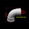 Pvc Drain Pipes Fittings Elbow Tee Wye Coupling Cleanout 90 Degree Elbow For Pvc Pipes Drain Pipe Fittings Elbow