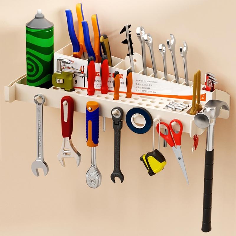 Screwdriver Organizer Wall Mounted Screwdriver Holder Screwdriver Rack Space Saving Wall Screwdriver Stand Hanger