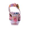 Johnature Handmade Genuine Leather Retro Court Style Exquisite Carved Comfortable High-heeled Sandals