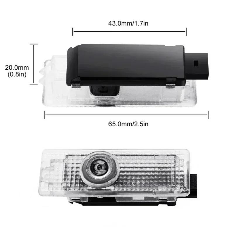 2 Stück LED Willkommenslicht Auto Tür Projektor Lampen für BMW Mini Cooper One S JCW Countryman R56 R50 R53 F56 F55 R60 R57 Zubehör