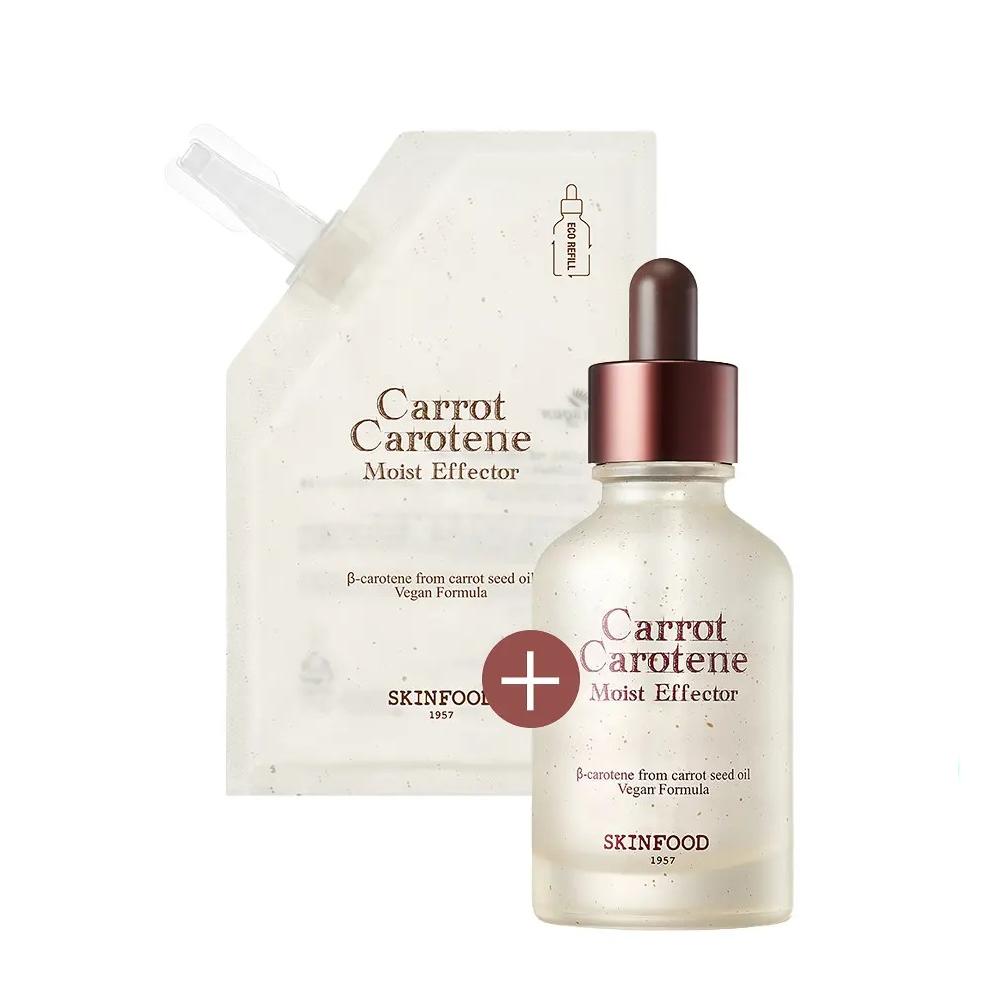 SKINFOOD Carrot Carotene Moist Effector Refill Special Set 55ml + 52ml