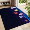 Space Friends Adventure Carpet Rug Soft Washable Antislip Home Living Room Sofa Mats Personalized Christmas Rug