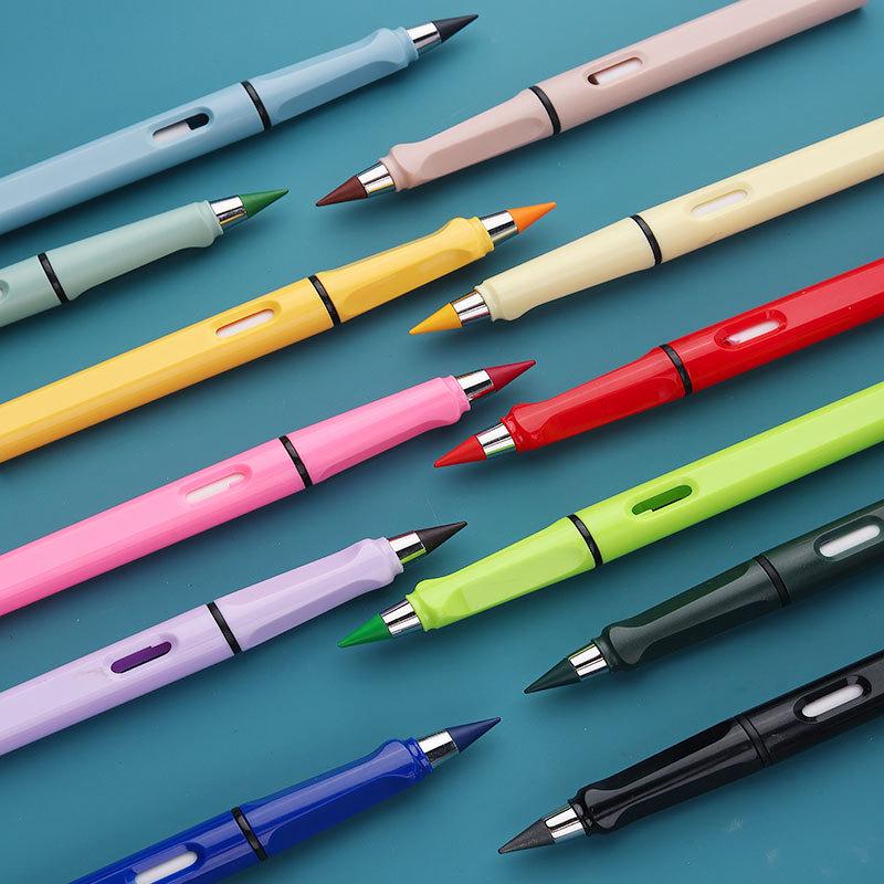 Erasable Colored Pencils Set: 12 Eternal Colors, No Sharpening Needed, Perfect for Kids and Students