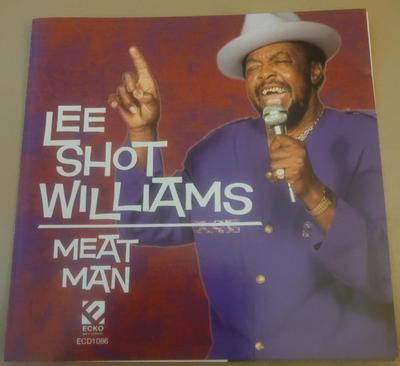 CD LEE SHOT WILLIAMS - Meat Man ECD1086 Ecko Records 2006 Japão Soul/Funk Usado