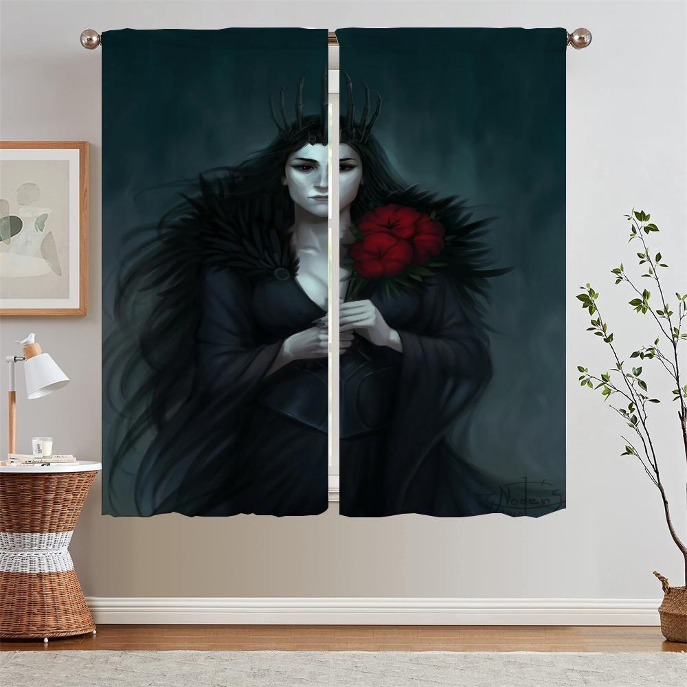 

Distortion Living Room Curtain Tiebacks Bedroom Curtains 2 Pieces Luxury Curtains for Living Room on Sale Blinds Tentacles Blind W50xH70cmx2pcs-CL