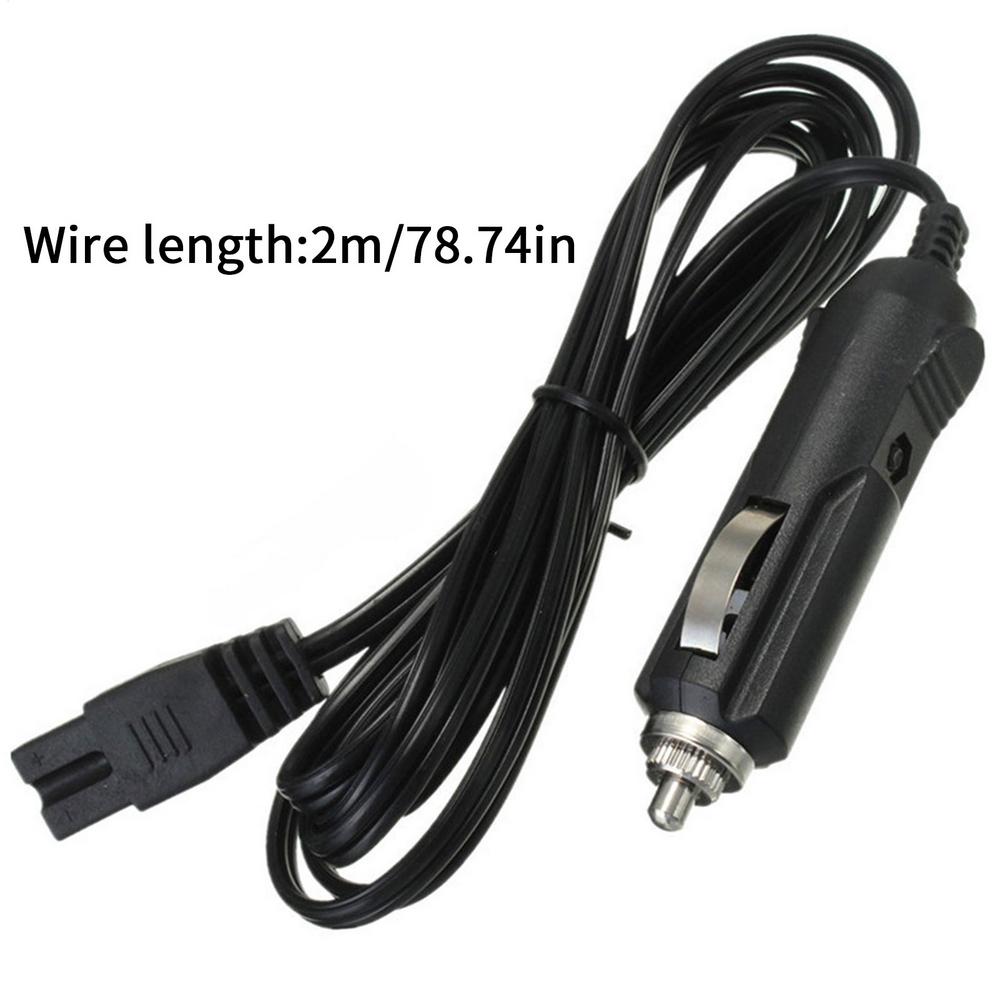 

DC 12V /24V Car Fridge Cigarette Cable Cooler Charging Replacement Line For Car Refrigerator Extension Power Cable 2 Pin