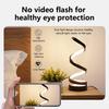 Modern Minimalist Spiral LED Table Lamp Bedside Night Light 3 Color Dimmable Desk Lamp For Bar Cafe Bedroom Living Room Lighting