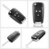3 Button Flip Key Shell for Opel for Vauxhall for Chevrolet for Buick