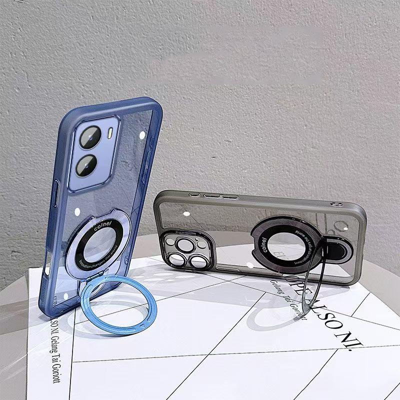 Shockproof Magnetic Bracket Phone Case for Xiaomi 15T 13T 14T Pro 17 Pro Max  Poco F8 X6 X7 F7 M7 Pro Ultra Clear Stand Cover for Redmi Note 15 14 Pro