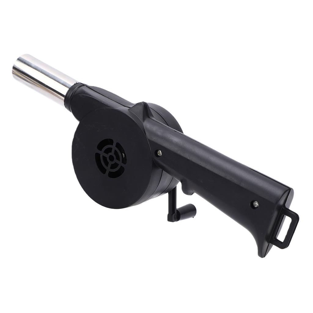 BBQ Air Blower Fast Fire Starter Portable Manual Hand Crank Blower for Outdoor Picnic Camping Cooking Barbecue Stove