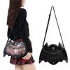 Niche Gothic Style Star Chasing Concert Pain Bag Dark Shoulder Messenger Bag Large-Capacity Storage