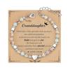JYL TS Bracelet Adjustable  Lobster Clasp Heart Pendant Enhances Relationship Luck