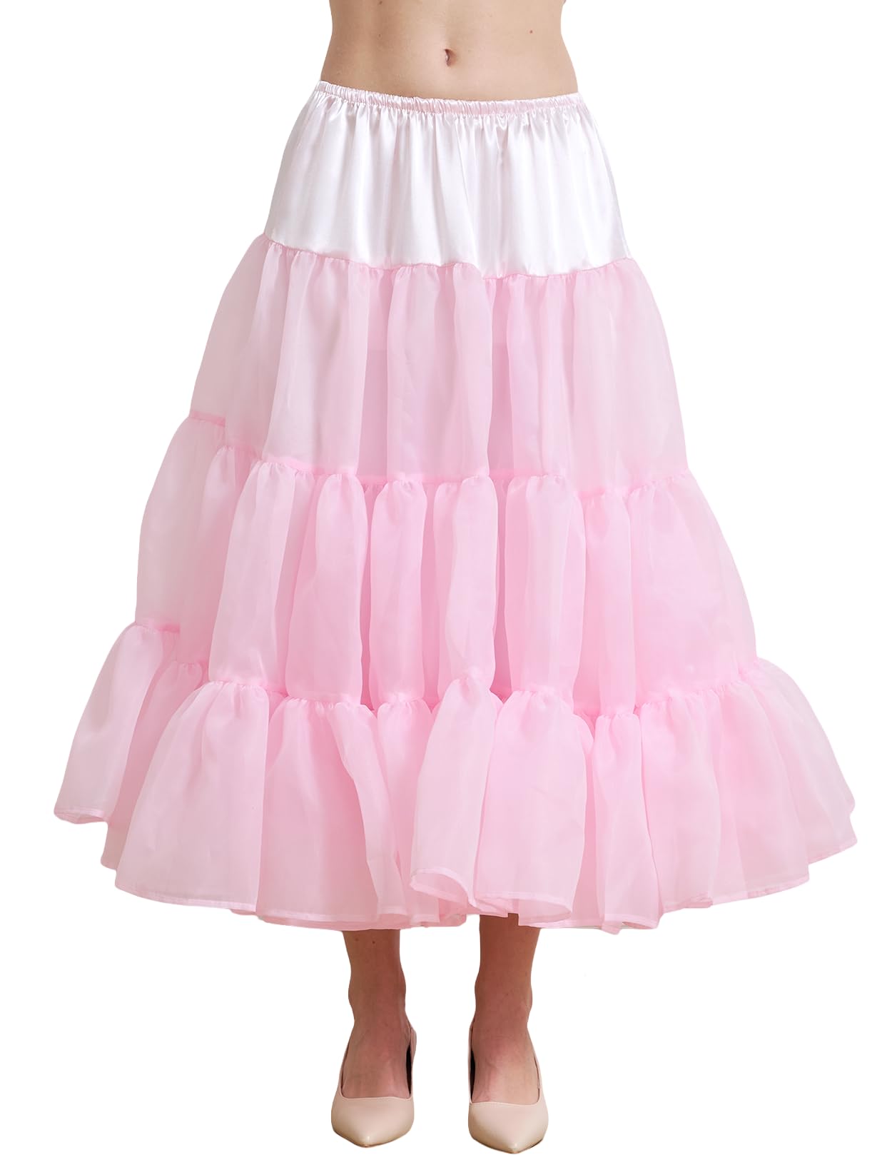 

[BEAUTELICATE] Pannier, Halloween, Stage, Lolita, School Festival, Event, Gothic Lolita, Cosplay, Folk Dance, Waltz Turn, Short, Pink, 80cm Length, M