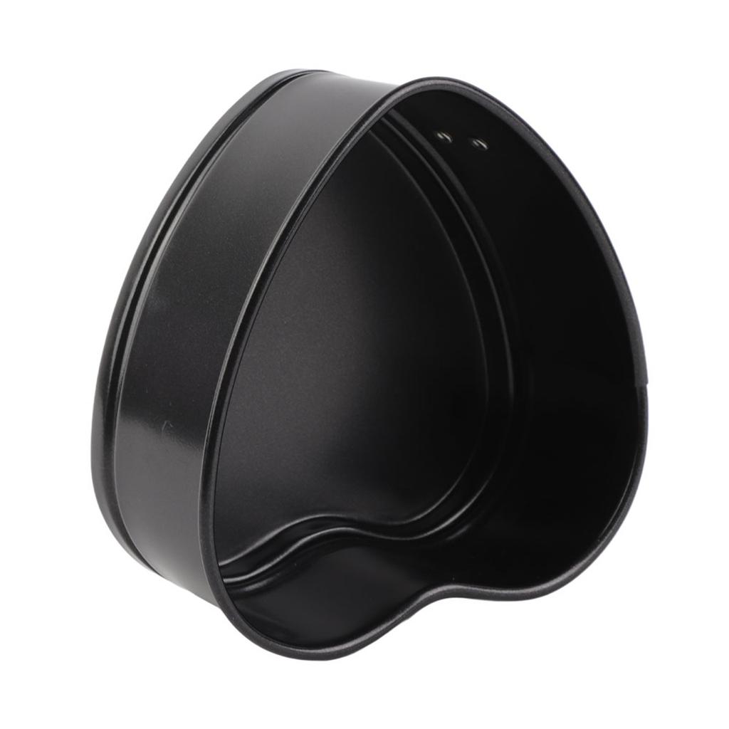 Kakeform i karbonstål med avtakbar bunn Hjerteformet bakeform Nonstick kjøkkenutstyr