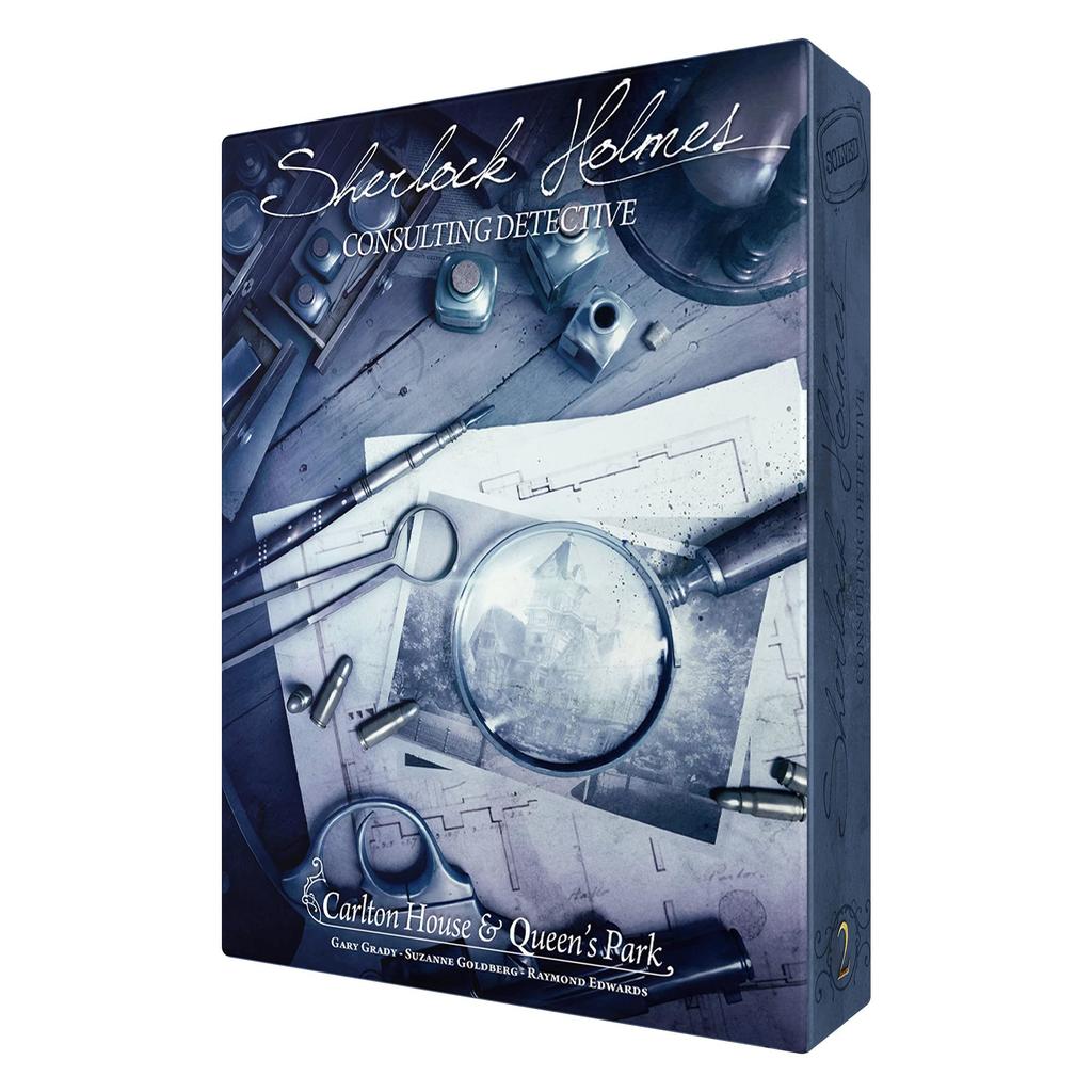 Sherlock Holmes Consulting Detective Carlton House Park Board Game An Enchanting Mystery Game for Kids and Ages 90 Minutes Made by Space - & Queen's -