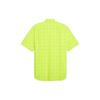 Balenciaga All Over Logo Shirt 'Neon Yellow' Men's 534332TILX67110