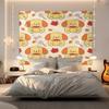 Sanrio Characters Cartoon Tapestry Cute Wall Hanging Tapestry for Bedroom Living Room Home Decor