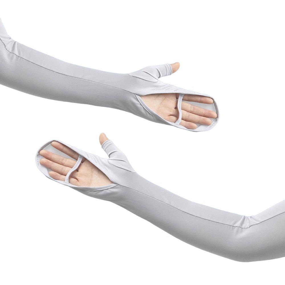 Breathable Summer Sunscreen Gloves Driving Fishing Cycling Sleeves Men Women Basketball Running