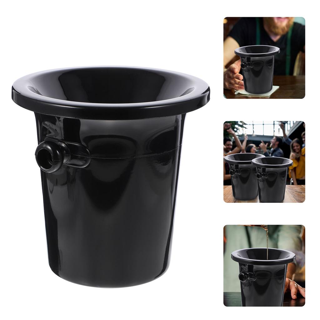3 Pcs Filters Spit Barrel Creative Tasting Spittoon Drinks Bucket Plastic Round Dump Baby