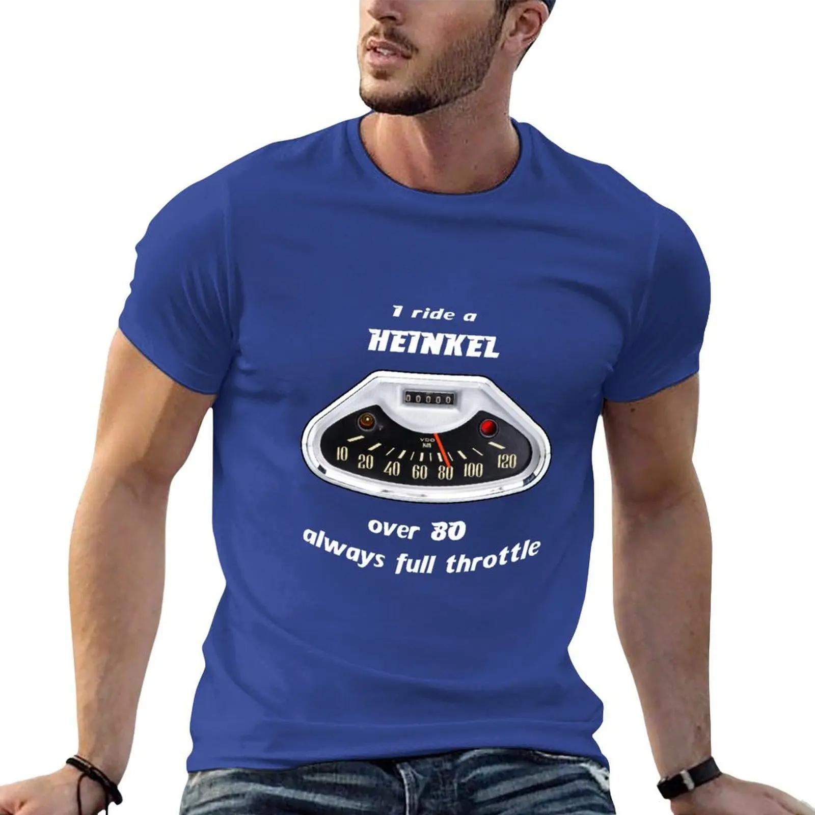 

I ride a Heinkel T-Shirt plus size tops customizeds vintage mens graphic t-shirts big and tall L