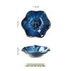 Ru Han Retro Kiln-Glazed Ceramic Lotus Leaf Plate