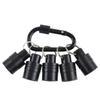 VOFUN-2X SDS Plus Shank Drill Bit Holder Keychain SDS Shank Adapter Extension Bar Socket Adapter Easy Change Hand-Held Holders