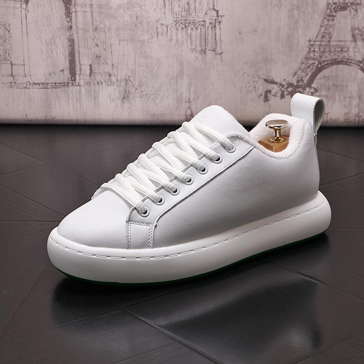 Comfortable board shoes autumn and winter new products simple bread shoes low-top daily leisure sub-green 38 too big