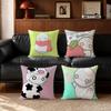 Anime MMiira No Kaikataed Cushion Cover Cushion Cover Set Pcs X X X Pillowcase Decorative Sofa Home Decor