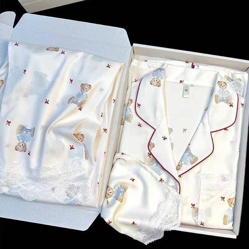 Mi Ling Hedvábný pyžamový set