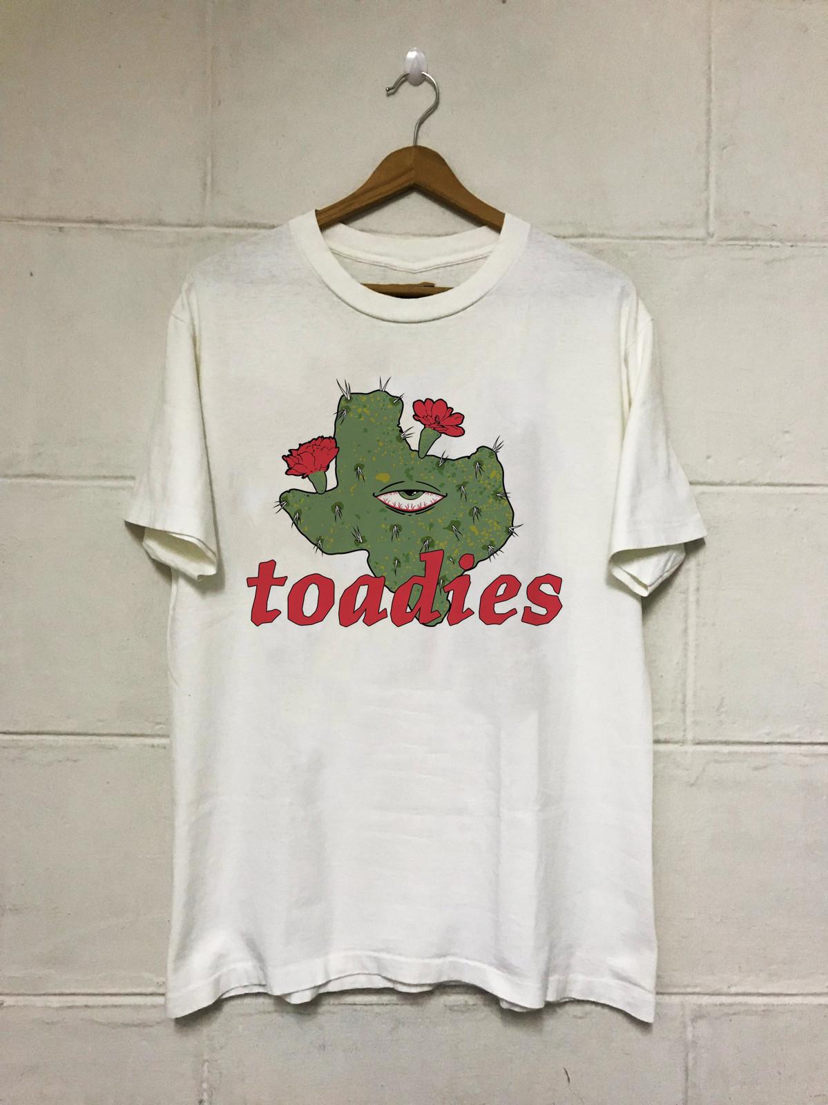 NEW Toadie Band Poster Cotton Gift For Fan All Size S to 5XL White T-shirt S