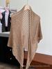 Versatile Summer Ice Silk Shawl for Sun Protection and Air-Conditioned Rooms