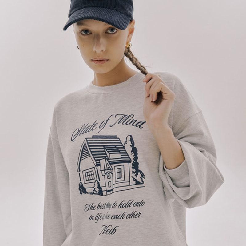 

Neib House Patch Corduroy Ball Cap (NAVY) Navy