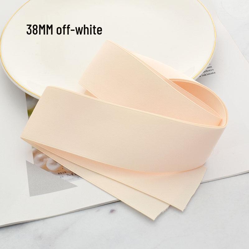 38MM Korean Matte Cotton Ribbon Hair Accessories for DIY Clips