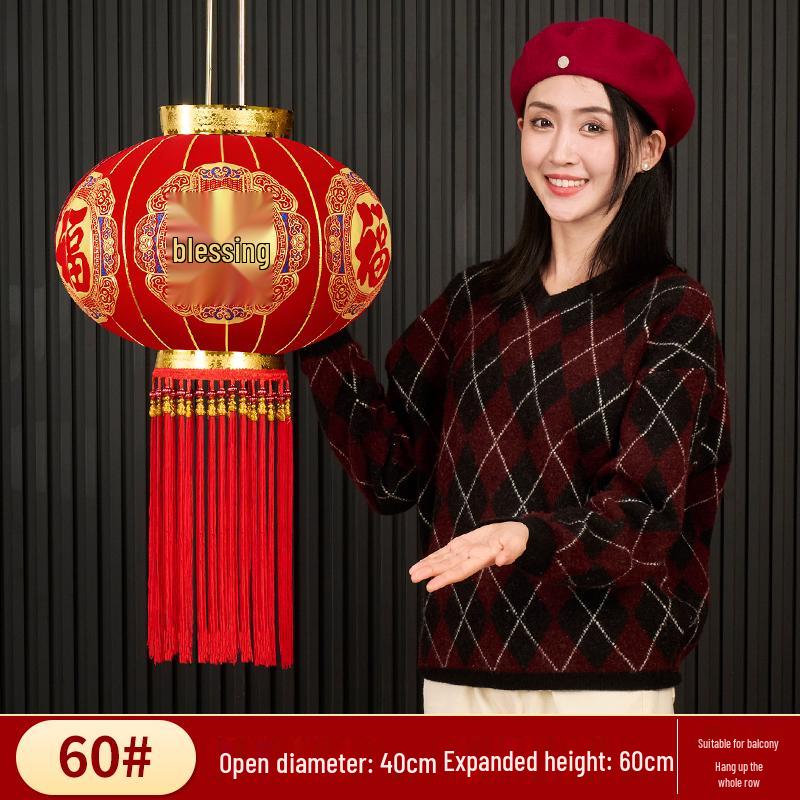 

2025 Року Ліхтарики Червоні для Новорічного та Весняного Фестивалю - Декор для Зовнішнього Балкона та Вхідних Дверей