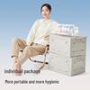 Purcotton Women's Disposable Cotton Underwear for Travel