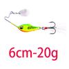 4g 8g 10g 15g 20g Fishing Lures Wobble Rotating Metal Vib Vibration Bait Fishing  Artificial Hard Baits Spinner Spoon Lure Pesca