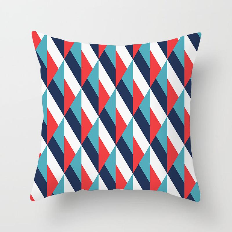 Modern Simple Geometric Pillowcase Home Sofa Cushion Pillowcase Bay Window Tatami Small Apartment
