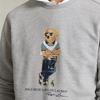 Polo Ralph Lauren FW22 Bear Print Crewneck Long Sleeve Sweatshirt Men Sweatshirt Gray MNPOKNI16822128-020
