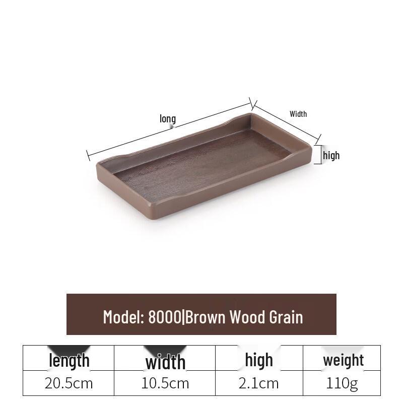 Melamine Rectangular Serving Trays Set