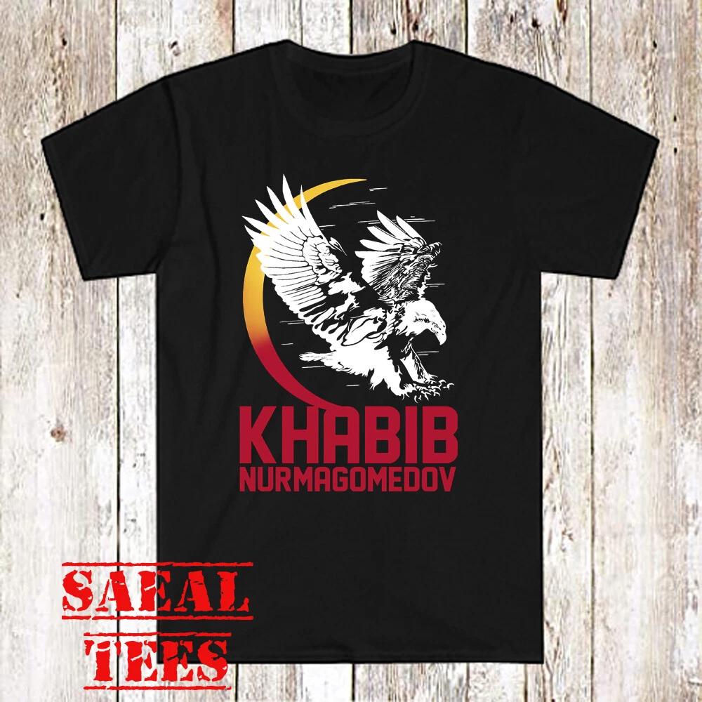 Khabib Nurmagomedov The Eagle Russian Men s Black Size S-5XL 2XL
