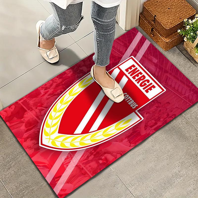 Energie Cottbus Carpet Rug for Living Room Bedroom Home Sofa Decoration,Kids play Nonslip Floor Mat