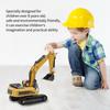 1/50 Scale Engineering Excavator Model Alloy Construction Vehicle Static Model Toy for Boys and Girls