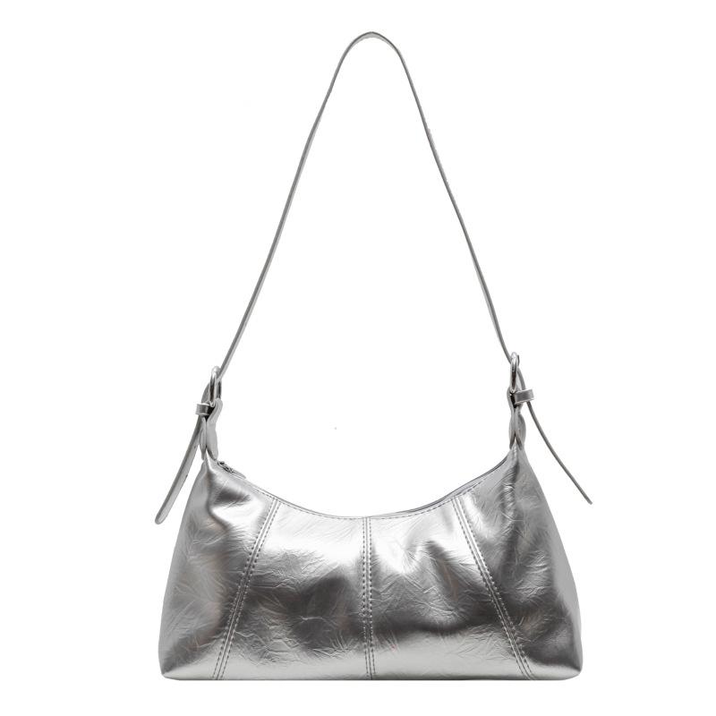 Large Capacity Bag Women's Summer New Niche Design Retro Shoulder Messenger Bag Class Commuter Dumpling Bag