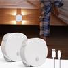 4 Head Wall Light RGB Gradient Ambient Smart Human Sensor Magnetic USB Creative Home Mood Lighting for Cabinet Hallway Stair