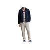 Giacca da Uomo Polo Ralph Lauren Monopetto a Coste Colore Unito Manica Lunga Giubbotti Blu Navy MNPOOTW16020835-410
