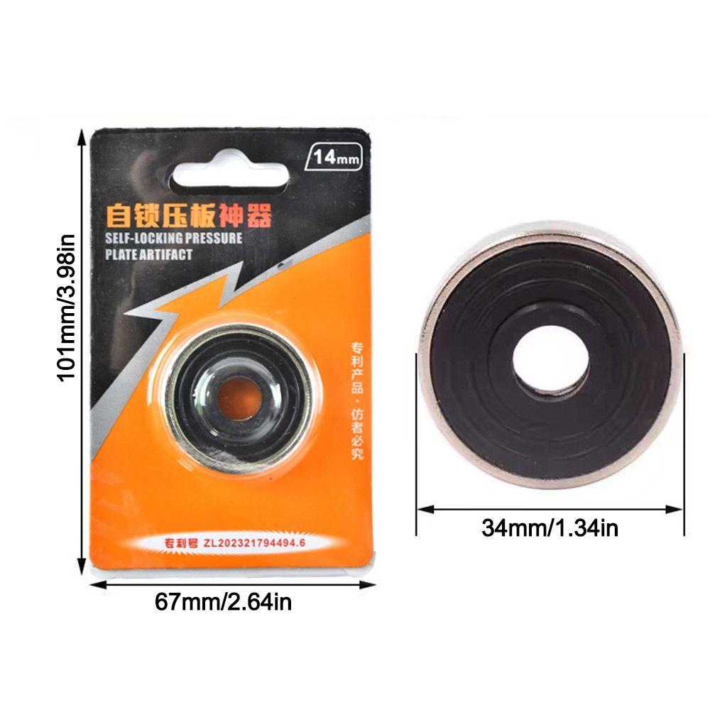 Durable Grinder Clamping Tool Rust-proof Grinder Flange Nut Accessories Grinder Pressing Plate