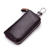 Trendy Unisex Genuine Leather Large Capacity Car Key Case