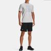 Under Armour Printed Crew Neck Short Sleeve T-Shirt Men tops Gray 1362995-014
